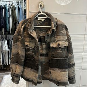 Navajo, Print  Shacket